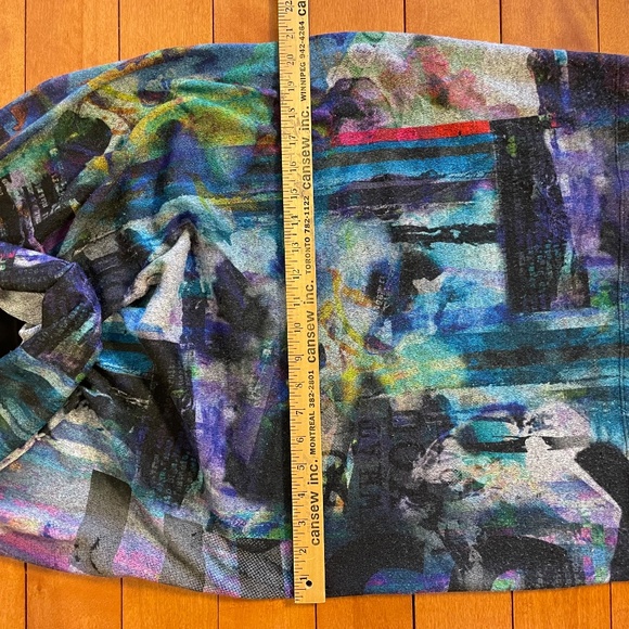 Simon Chang Wool Leather Dress - Picture 13 of 13